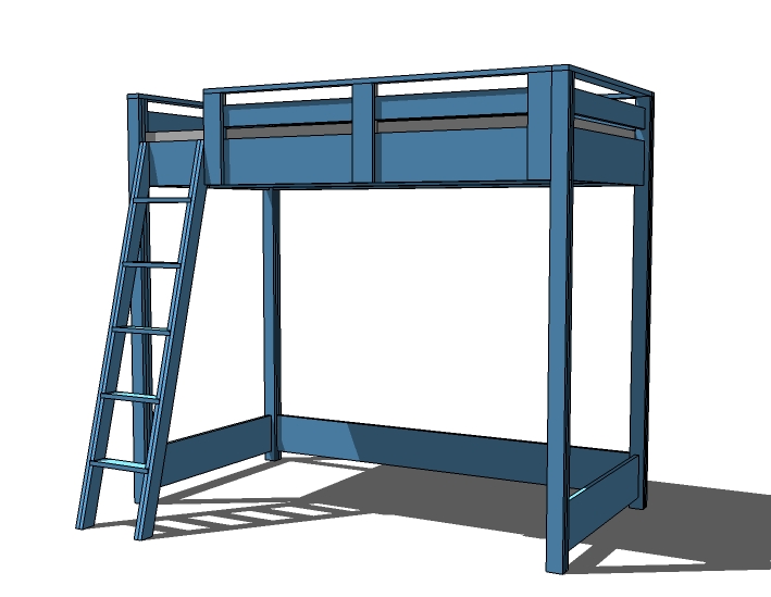200 full sized bunk bed 